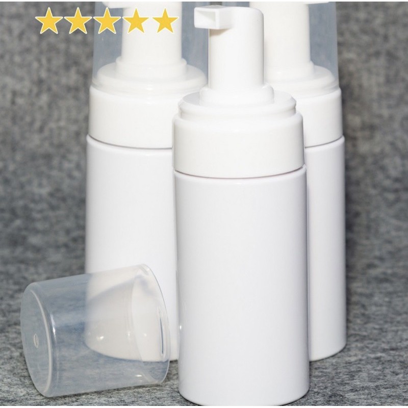 chai PET đụng nước vệ sinh mi 100 ml-150 ml - dụng cụ nối mi