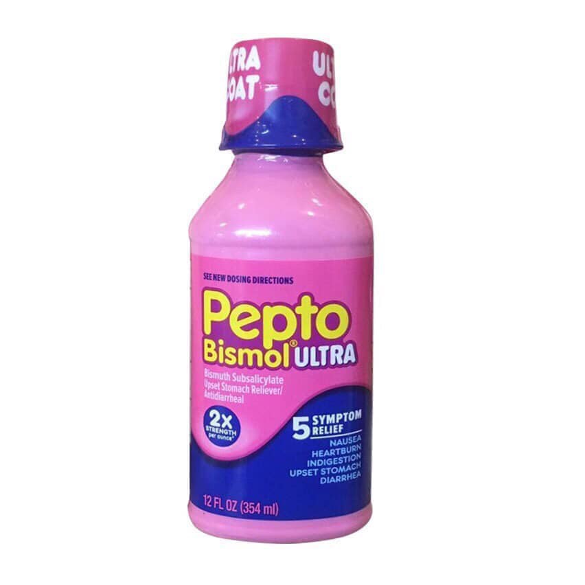  Thực Phẩm Chức Năng Hỗn Dịch Tiêu Chảy Dạ Dày Pepto Bismol 354ml