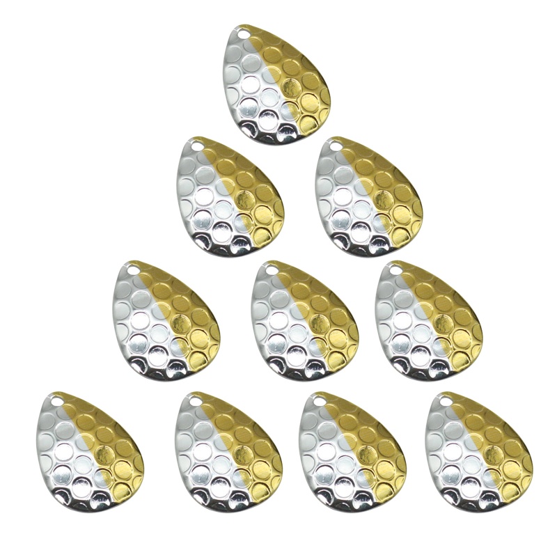 Set 10 Mồi Câu Cá Nhân Tạo Có Thể Xoay DIY Tiện Dụng