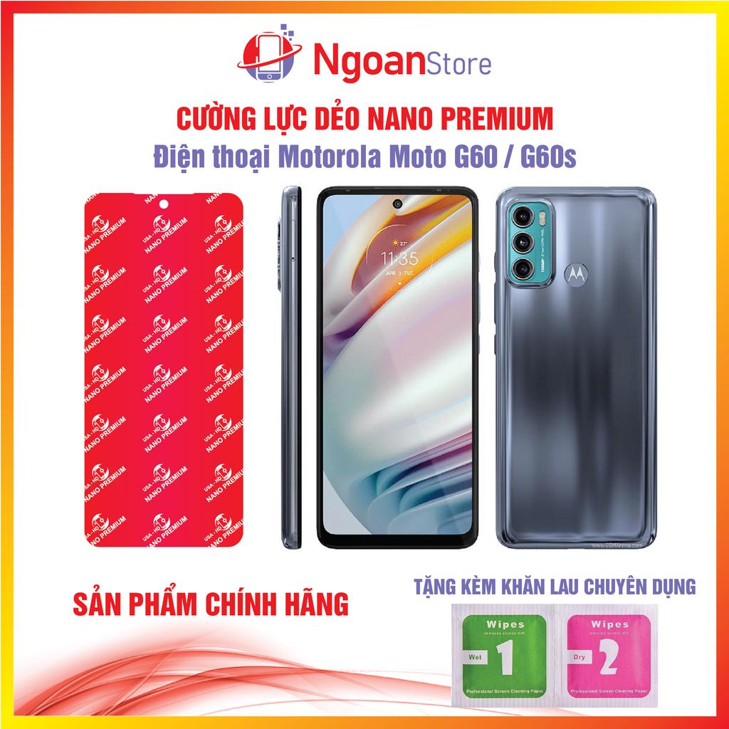 Cường lực dẻo Nano cho Điện thoại Motorola Moto G60 / G60s - Ngoan Store