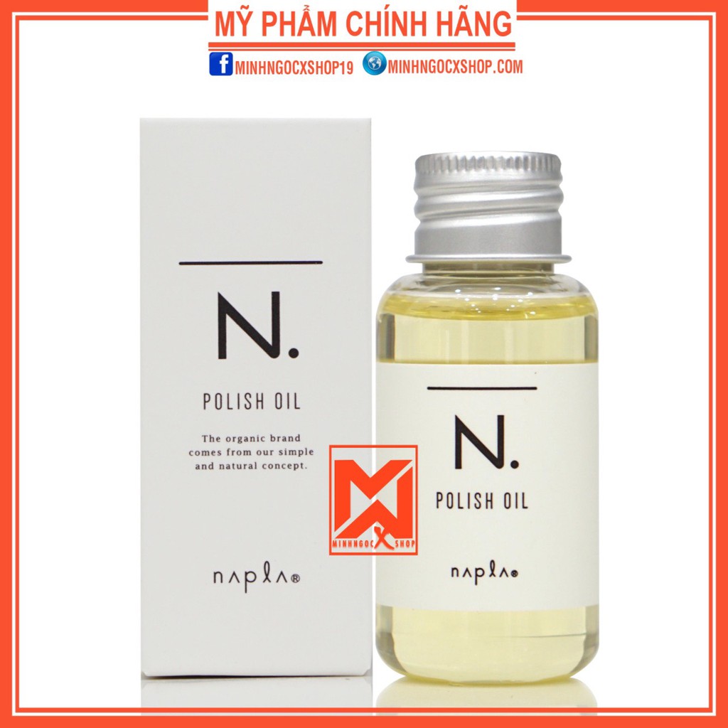 Tinh dầu dưỡng bóng tạo kiểu NAPLA N. POLISH OIL 30ml chính hãng