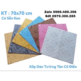 Xốp dán tường 3D HOA VĂN CỔ ĐIỂN giá rẻ nhất trên thị trường giảm giá sốc đến hết tuần
