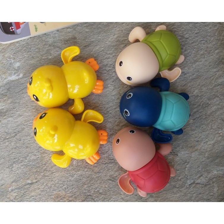 Đồ chơi nhà tắm, vịt rùa bơi siêu cute