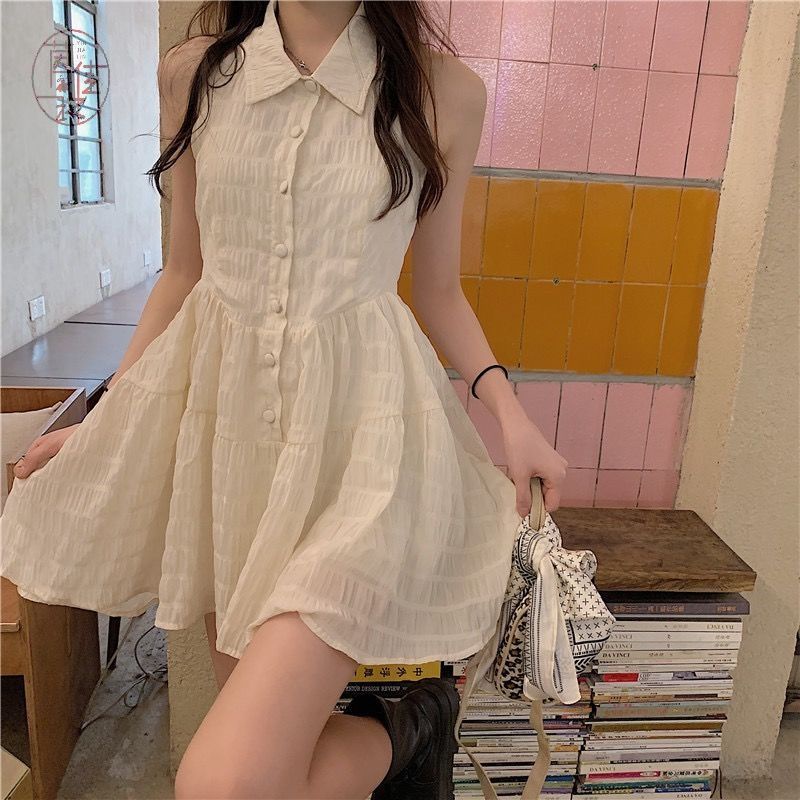 Đầm Cổ POLO Thời Trang Mùa Hè Đáng Yêu Dành Cho Bé Gái