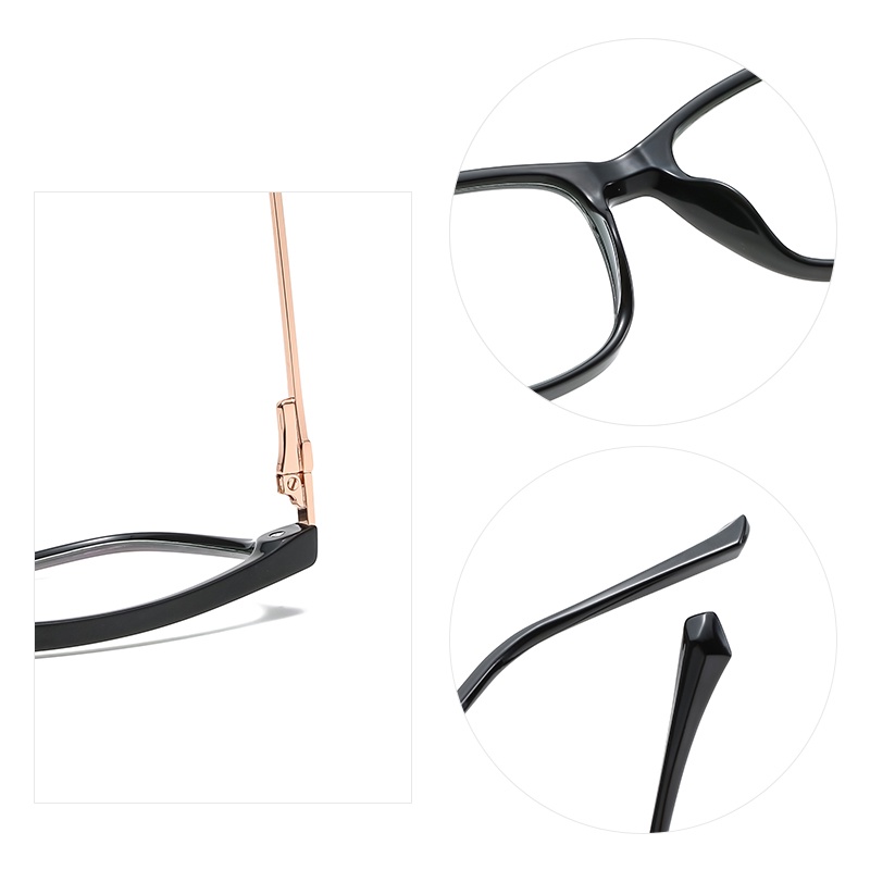 Mắt kính ZELIN WB620 gọng vuông TR siêu nhẹ chống ánh sáng xanh phong cách Âu Mỹ