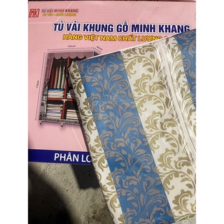 TỦ VẢI KHUNG GỖ PHÚC KHANG