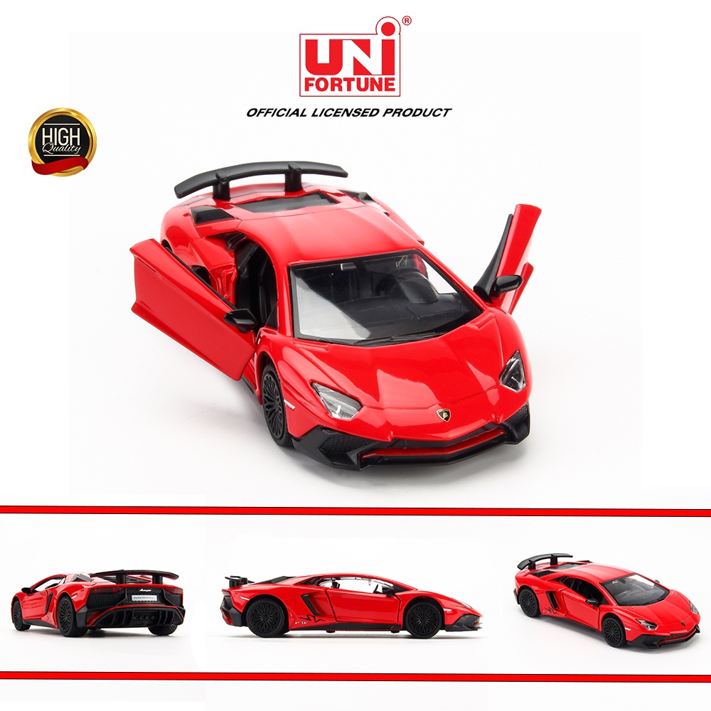 Mô hình siêu xe Lamborghini Aventador, Huracan, Urus 1:36