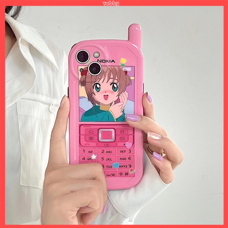 Ốp Điện Thoại IMD Mềm Họa Tiết Hoạt Hình Cardcaptor Sakura Cho IPhone13 12 11 MAX X/XS XR XSMAX