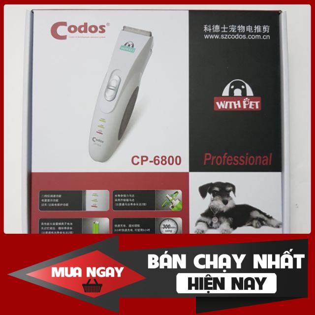 Tông đơ sạc điện chuyên dụng cho chó mèo Codos CP6800