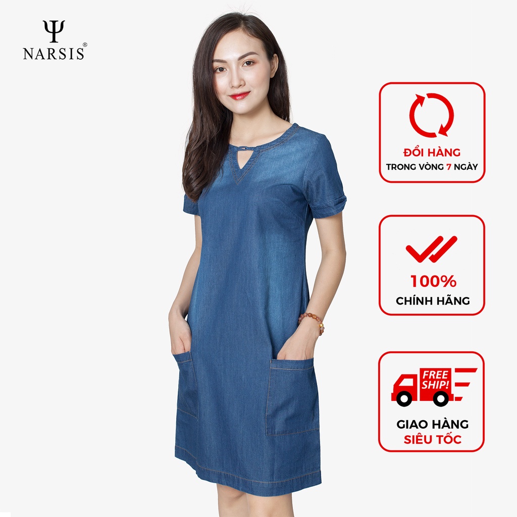 Váy Jeans kiểu nữ Narsis B8001