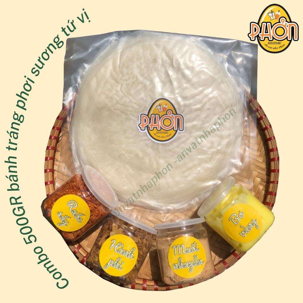 500GR bánh tráng phơi sương, bánh tráng Tây Ninh - Ăn Vặt Nhà Phởn