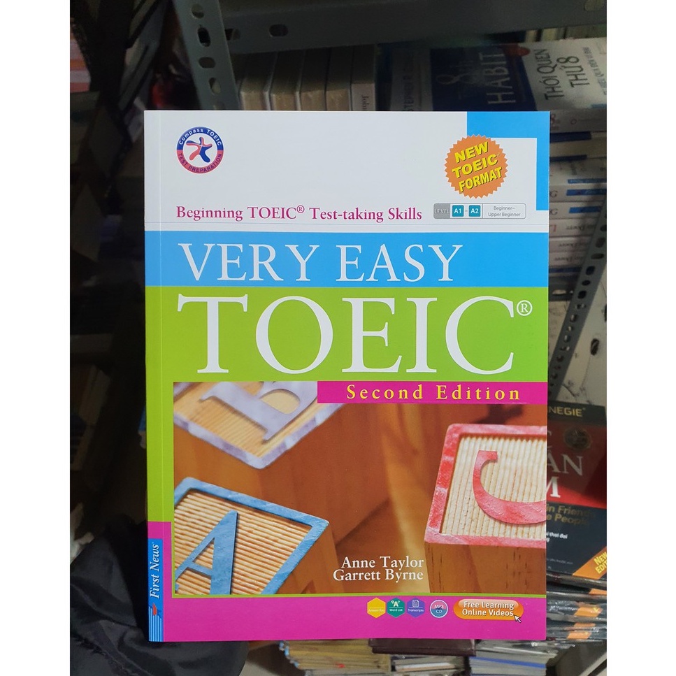 Sách - Very Easy TOEIC - Second Edition (Tái Bản) Tặng Kèm File Nghe