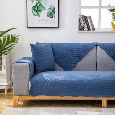 Thảm trang trí, thảm sofa, 100% cotton, họa tiết cánh hoa 3 [ORDER]