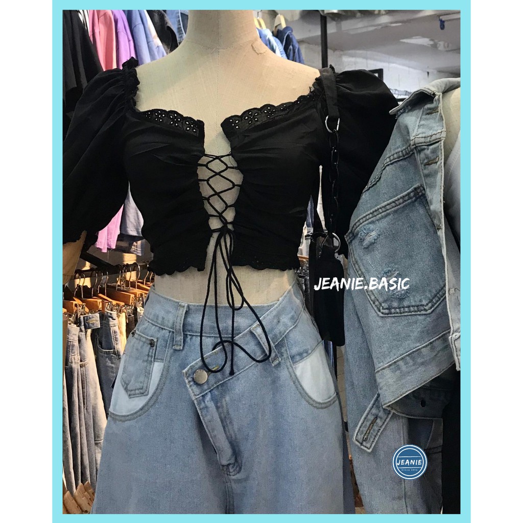 CROPTOP DÂY CHÉO NGỰC