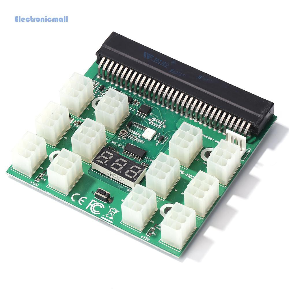 Bo Mạch Cung Cấp Điện Btc Dps-1200Fb 12 Cổng 6 Pin Led | BigBuy360 - bigbuy360.vn