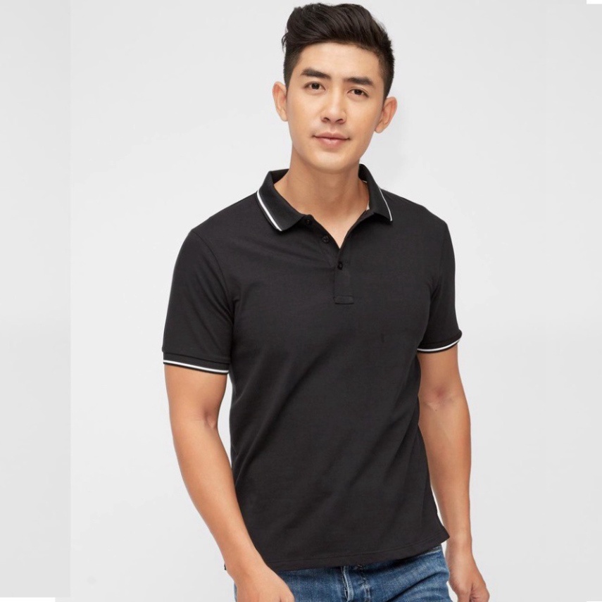 Áo Thun Nam Tay Ngắn | Áo Phông Nam Tay Lỡ Cổ Đứng Thời Trang Cao Cấp A02-01 | BigBuy360 - bigbuy360.vn