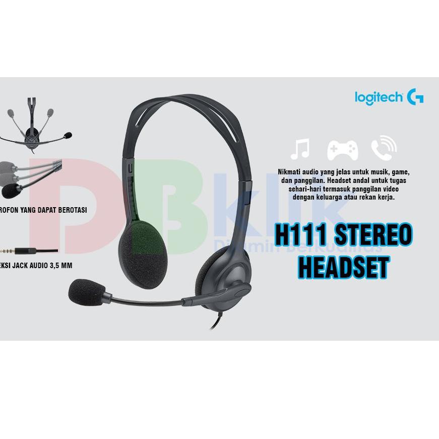 Đệm Mút Tai Nghe Trùm Đầu Logitech H111 Chuyên Dụng