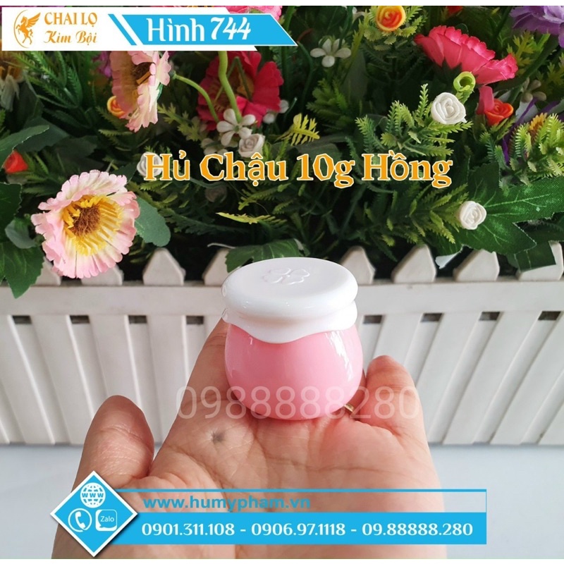 CHAI LỌ MỸ PHẨM - Hủ Đựng kem face Chậu 10g