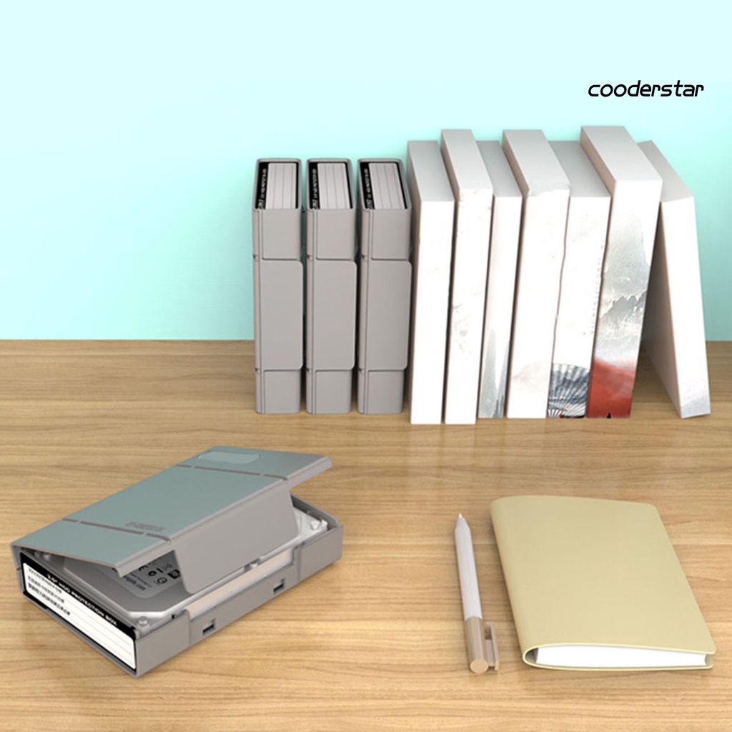 Hộp Đựng Ổ Cứng Chống Sốc Màu Trơn 3.5inch Ốp | BigBuy360 - bigbuy360.vn