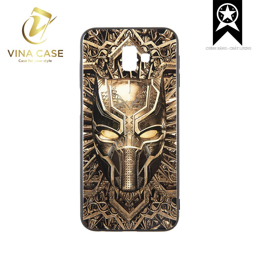 ỐP LƯNG SAMSUNG J6 PLUS BLACK PANTHER