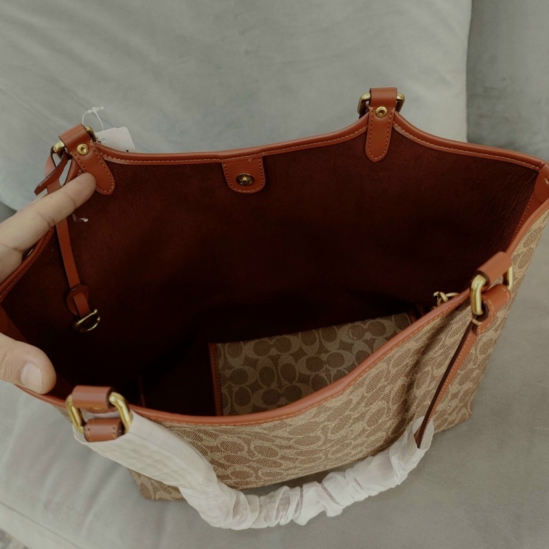 Túi COACH tote phom to công sở sẵn sale
