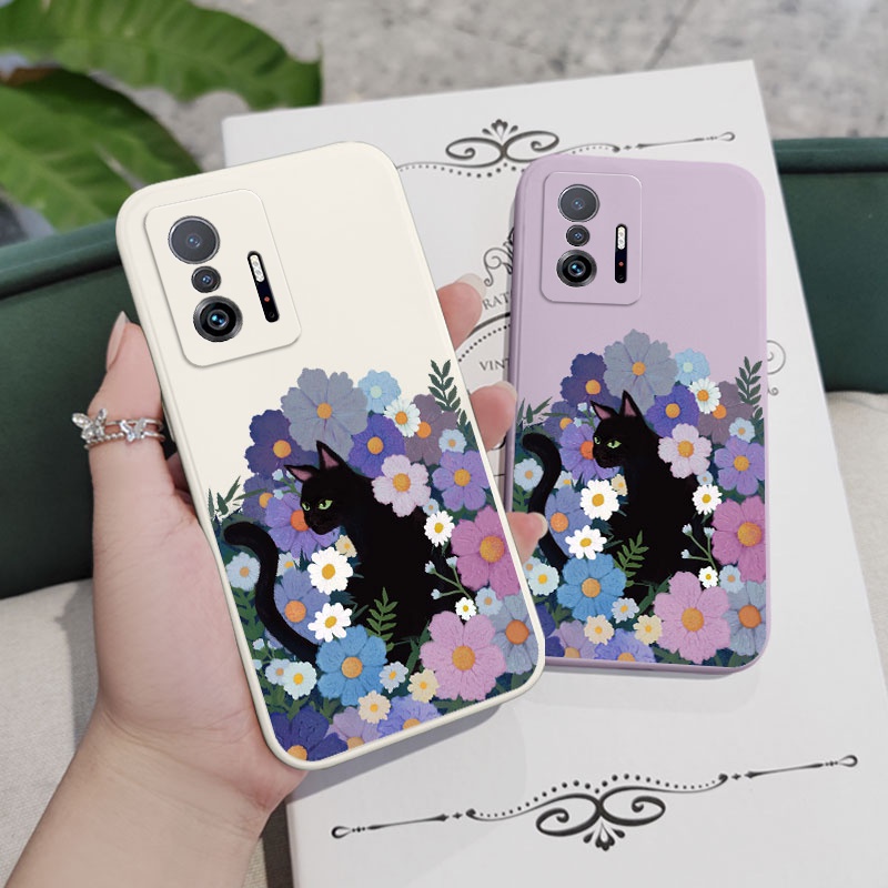Ốp Điện Thoại Hình Mèo Cho xiaomi mi 13t 12t 11t 10t pro lite mi 9t pro