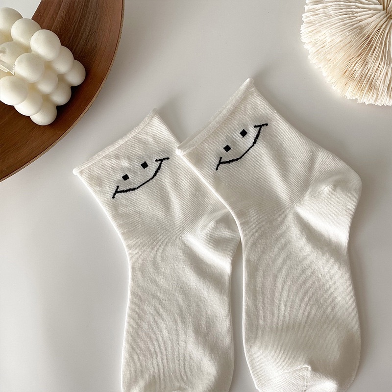 Tất  SMILE chất liệu cotton loại 1 siêu xinh- Full Tag
