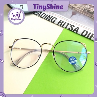 Kính Cận Mắt Mèo Thời Trang Tròng Không Độ Cá Tính (TinyShine)