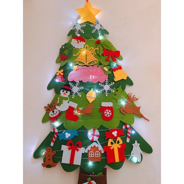 Cây thông Noel vải dạ