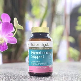 Lợi Sữa Herb Of Gold Breastfeeding Support - Úc Hộp 60 Viên