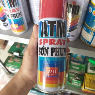 Sơn xịt chai 400ml đủ màu ATM - WIN