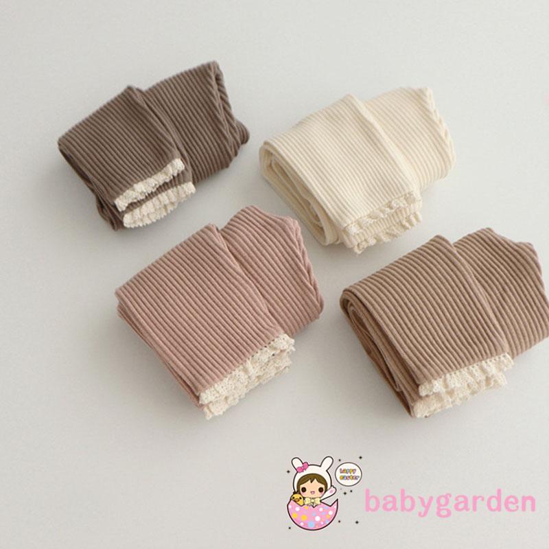 Quần legging mềm mại giữ ấm mùa đông cho bé gái tùy chọn màu sắc