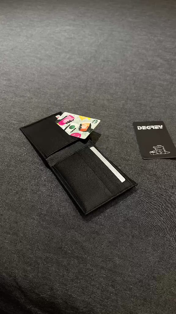 Ví da nam nữ Degrey Leather Short Wallet - LSW | BigBuy360 - bigbuy360.vn