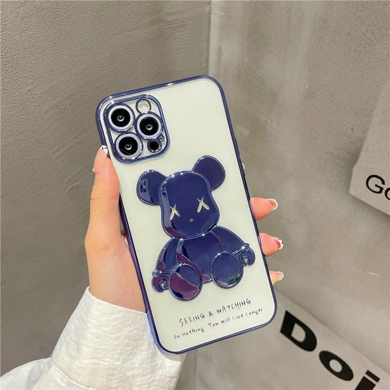 Ốp lưng iphone hình gấu nổi 3D cực hot dành cho iphone 6/6s/6plus/7plus/7plus/x/xs/xsmax/11/11promax/12/12promax/13/13pr