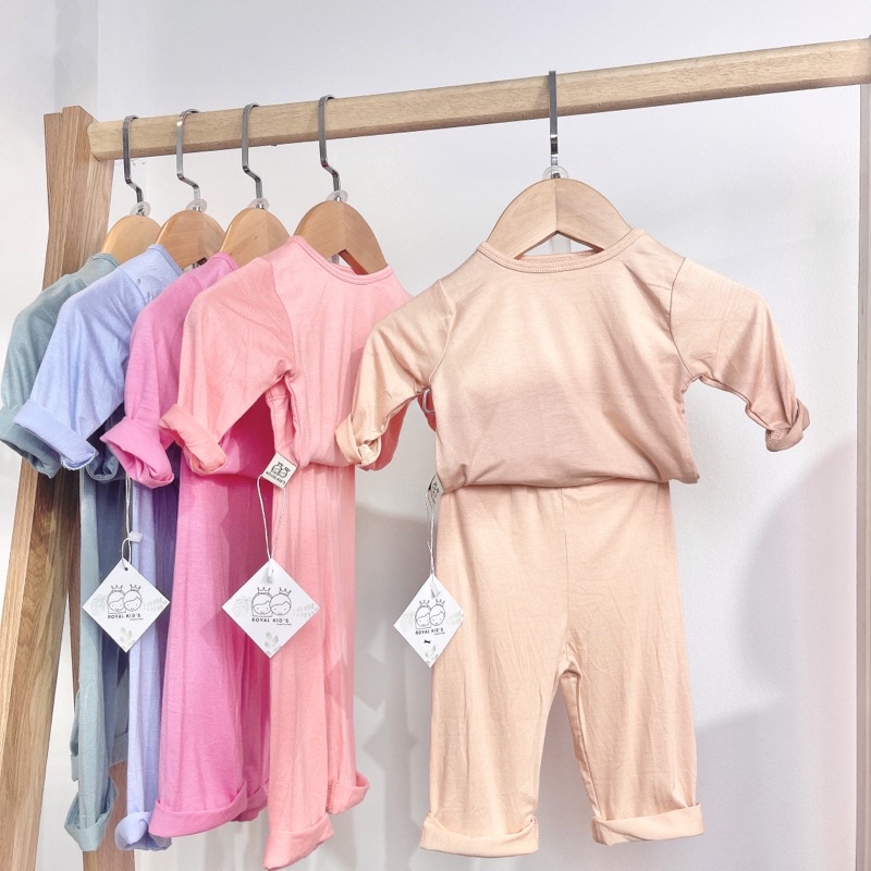 Bộ Dài Tay Cho Bé Trai, Bé Gái Đồ Bộ Cho Bé Mặc Nhà Thu Đông