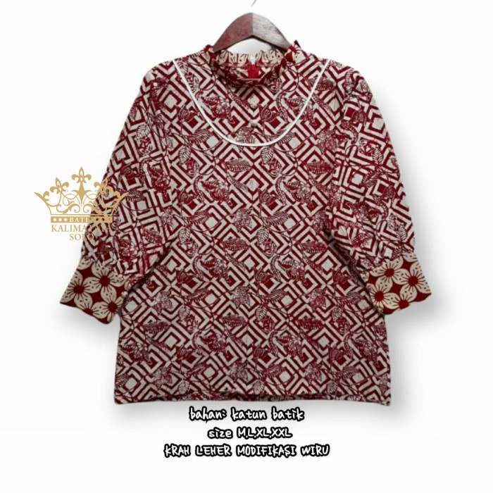 Áo batik Vải Cotton Tốt Dành Cho Nữ vion 6