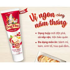 Sữa đặc ông thọ đỏ (380g); Tuýp (165g)