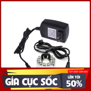[GIẢM GIÁ SỐC] Động Cơ Phun Sương MP-20 16W 500ml/h Full 12 LED 7 màu (Tặng Adapter 24V-2A )