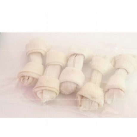 (túi 8c) Xương xoắn 4cm - Xương nhai sạch răng bổ sung canxi cho chó dưới 5kg bánh thưởng cho chó