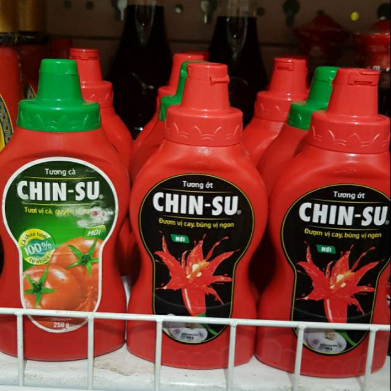 Chai tương ớt chinsu 250ml