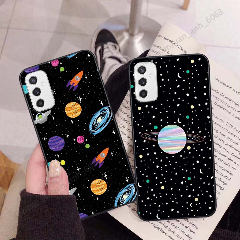 Ốp Samsung M52 5G hình bầu trời, phi hành gia đẹp, ốp lưng điện thoại samsung galaxy viền dẻo cao cấp