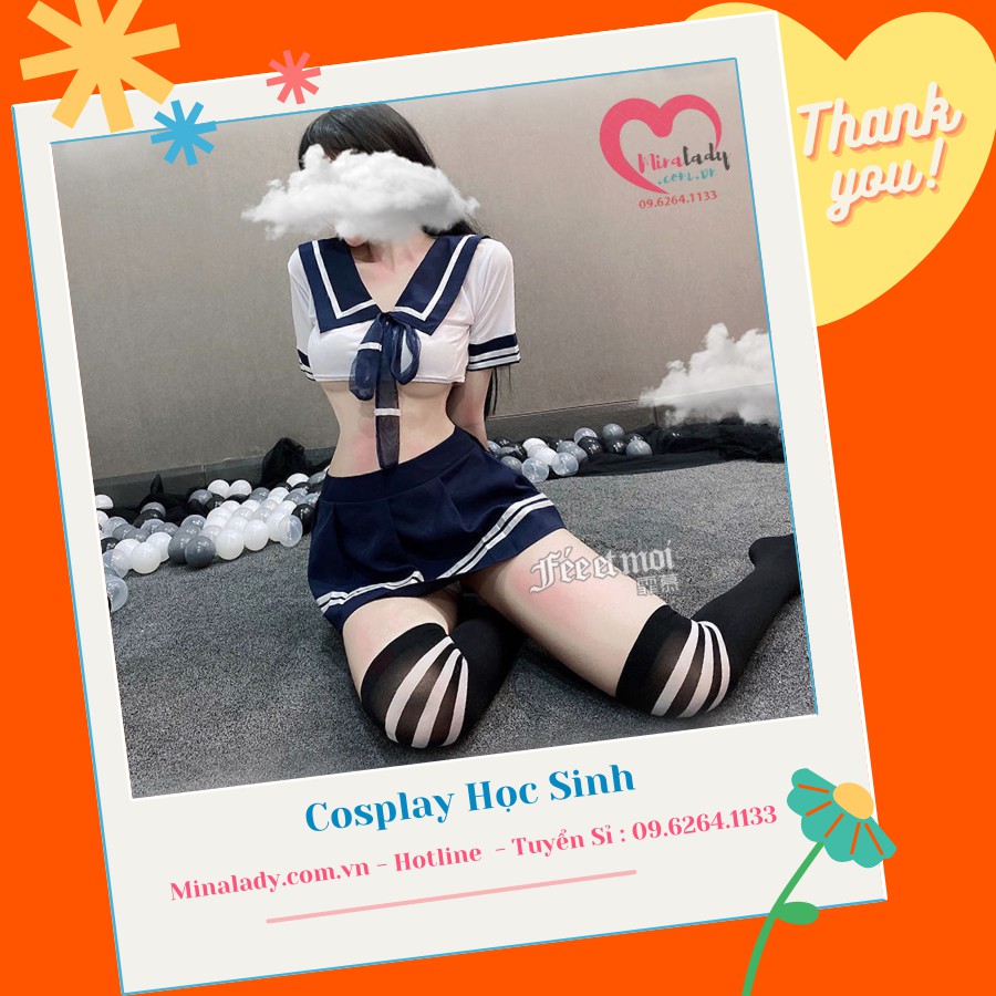 Cosplay Sexy Học Sinh -Váy Ngủ Sexy Gợi Cảm Quyến Rũ | BigBuy360 - bigbuy360.vn