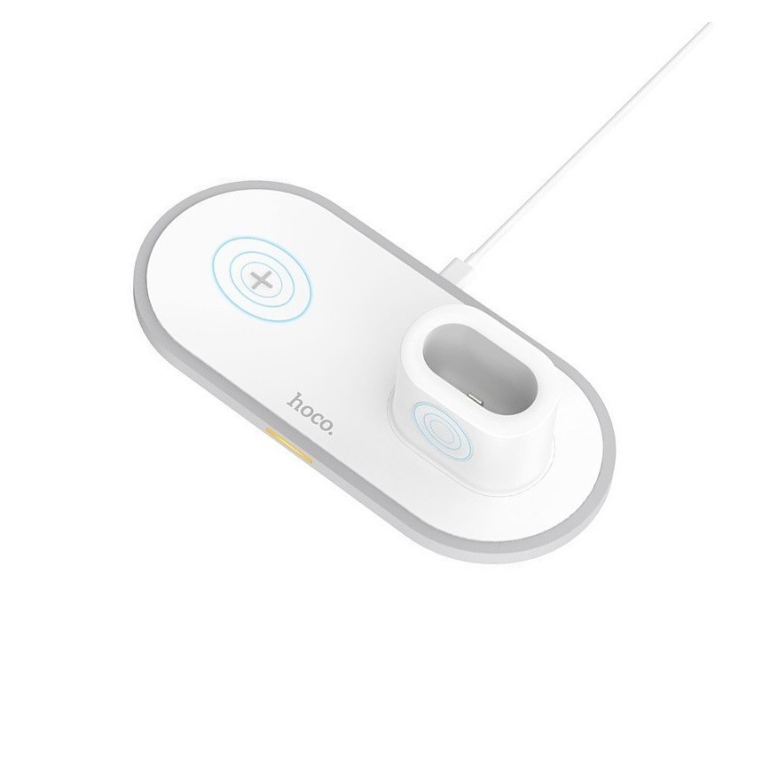 [CHÍNH HÃNG] Đế Sạc Nhanh Không Dây 3 in 1 HOCO CW21 cho IPhone-Airpod-Apple Watch - HOCO CW21