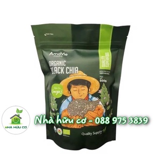 Hạt chia hữu cơ Bio Planet 200gr và AMAVIE FOOD 500g - Hsd 9 2023