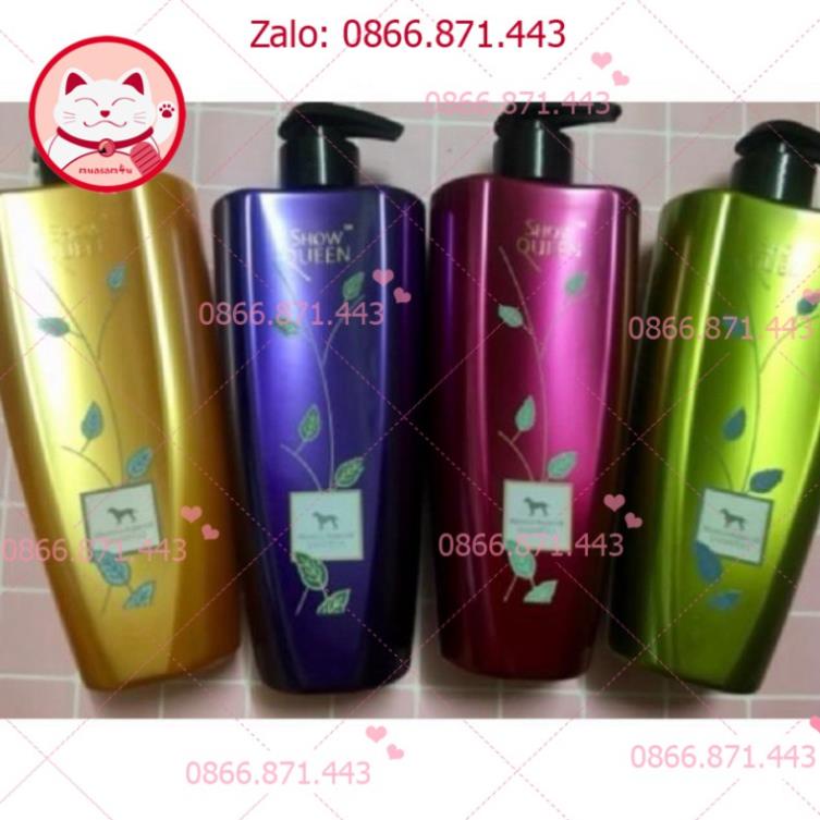 ⚡𝐅𝐑𝐄𝐄𝐒𝐇𝐈𝐏⚡ Sữa tắm cho chó cao cấp show queen chai 500ml