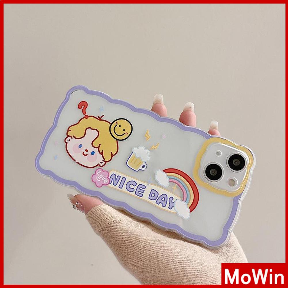 iPhone Case Silicone Soft Case Clear Case Airbag Shockproof Camera Cover Protection Cartoon Cute Compatible For iPhone 11 iPhone 13 Pro Max iPhone 12 Pro Max iPhone 7Plus iPhone xr