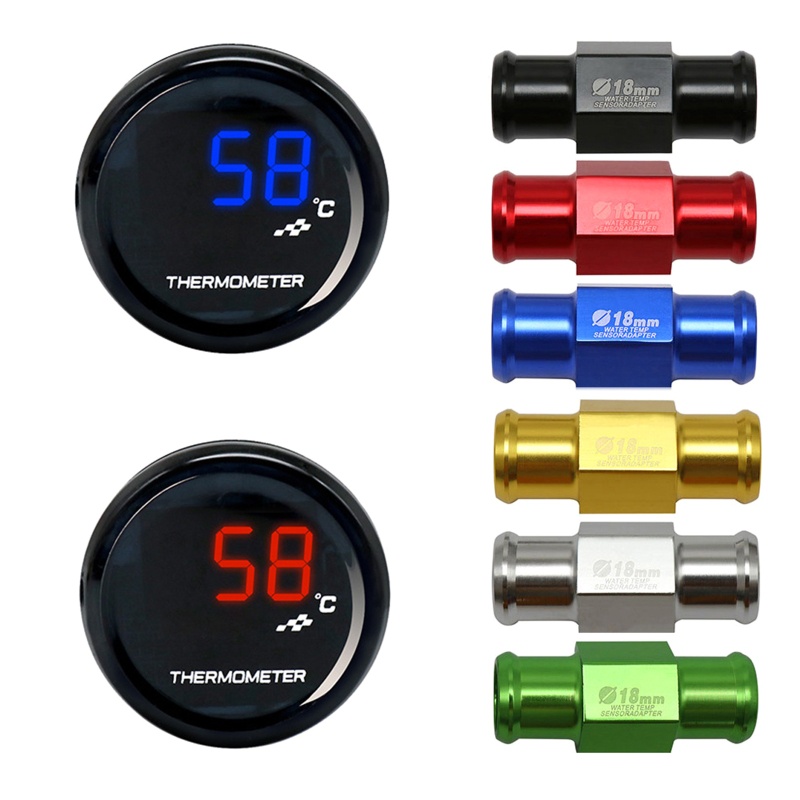 Thiết Bị Đếm Giờ Cảm Biến Nhiệt Độ Nước Dành Cho Xe Mô Tô