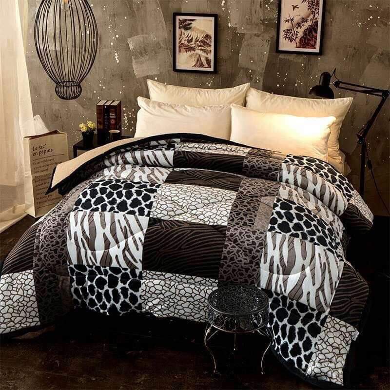 [XẢ HÀNG] Chăn Lông Cừu Đa Mẫu Mã [Siêu Ấm] - Chăn Chất Xịn Dày Dặn 3 Lớp [ 2mx2m2 ]