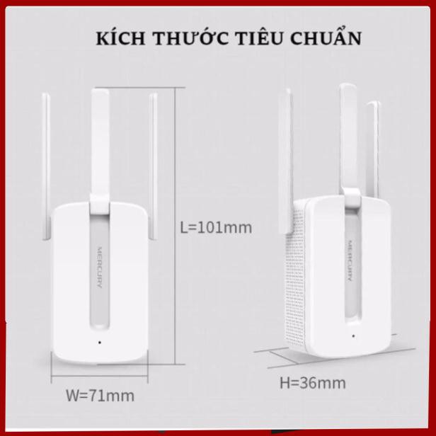 Bộ kích sóng WiFi ♥️ FREESHIP ♥️ Mecury tốc độ 300 Mpbs - xuyên tường nhiều lớp | BigBuy360 - bigbuy360.vn