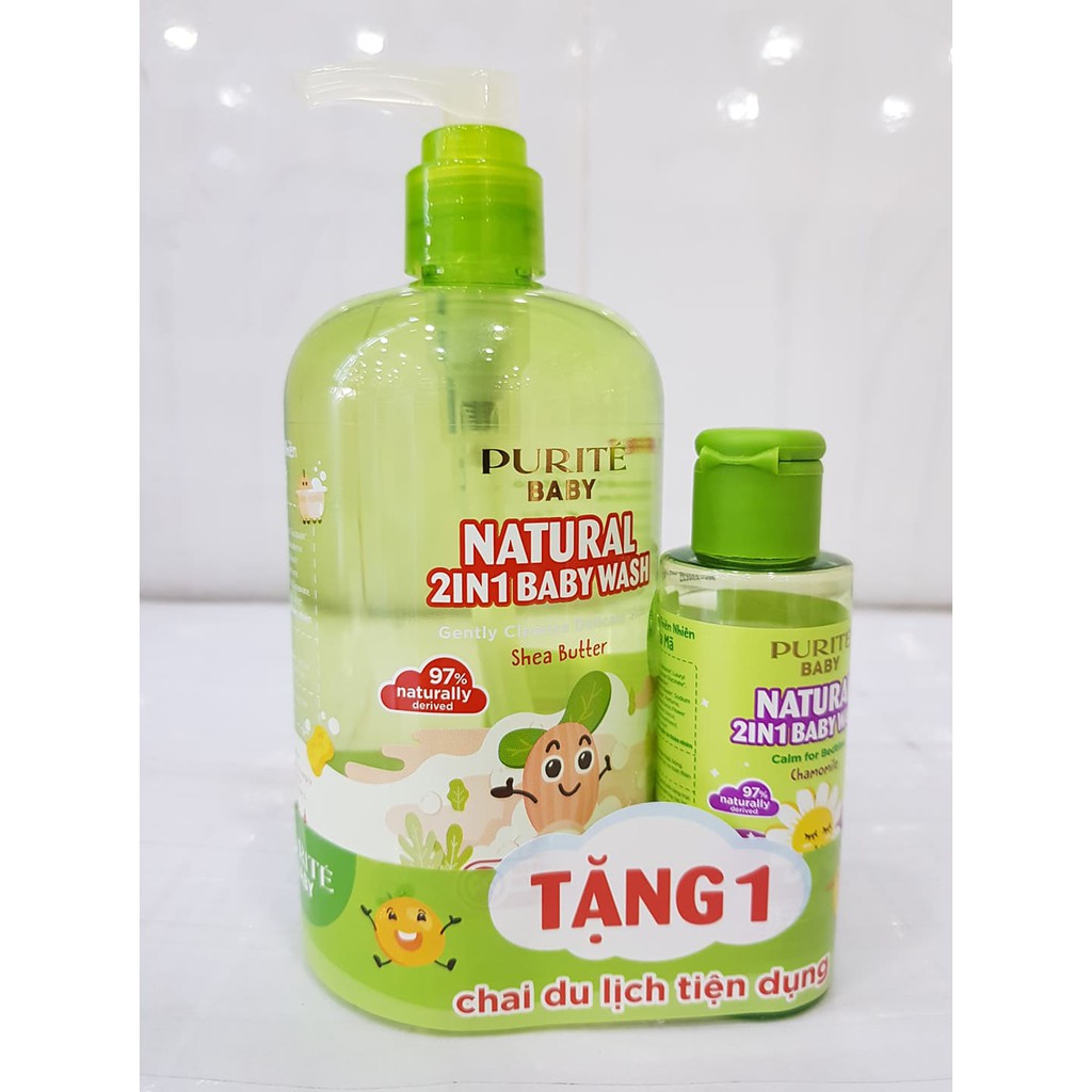 Sữa Tắm Gội Cho Bé PURITE BABY 500ml | BigBuy360 - bigbuy360.vn